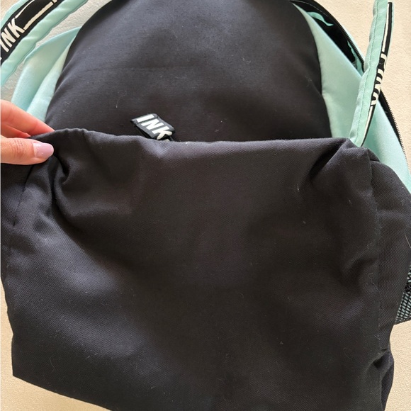 PINK Victoria's Secret Teal and Black Bag with Modern Design - Picture 13 of 16